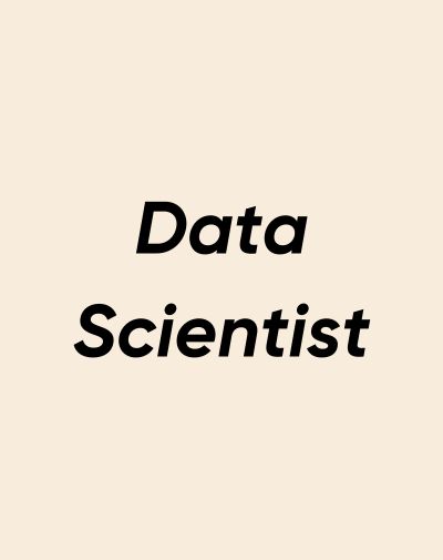 fiche métier data scientist