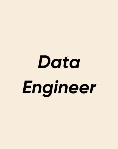 Fiche métier data engineer
