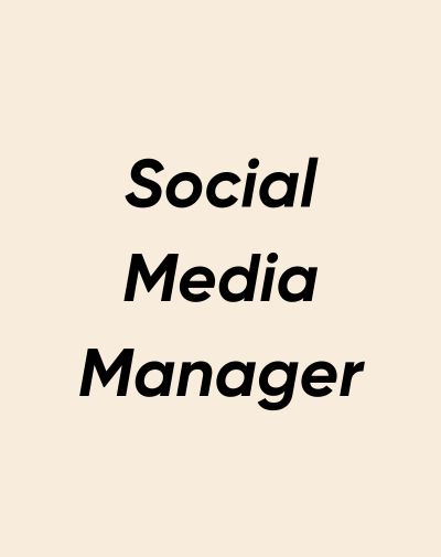 Fiche métier social media manager