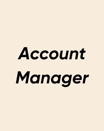 fiche métier account manager