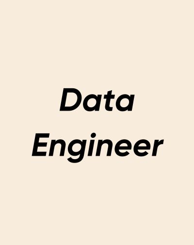 fiche métier data engineer