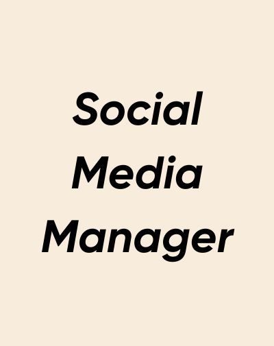 fiche métier social media manager